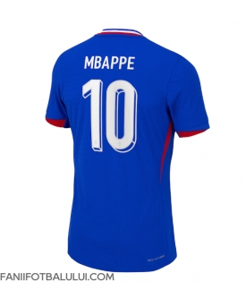 Franța Kylian Mbappe #10 Tricou Fotbal Replică European 2024 Barbati Acasa